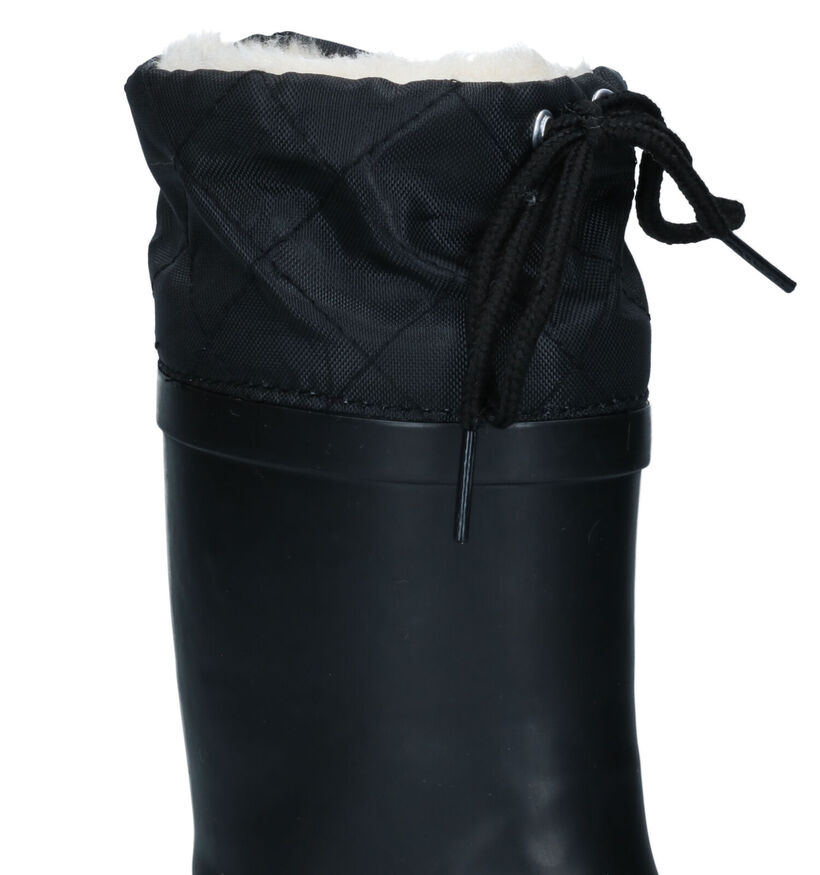 Xplor Rainboot Collar Fur Zwarte Regenlaarzen voor jongens, meisjes (326387) - geschikt voor steunzolen
