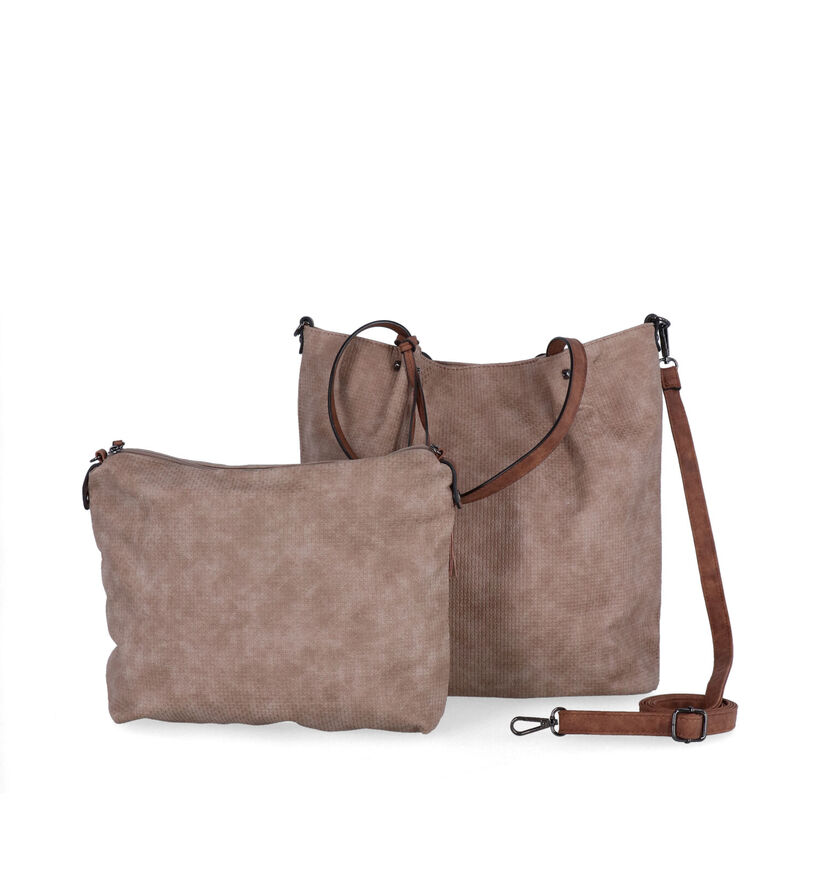 Emily & Noah Surprise Kaki Shopper Tas voor dames (314799)