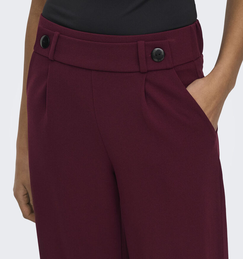 JDY Geggo Life Pantalon classique en Bordeaux pour femmes (378320)