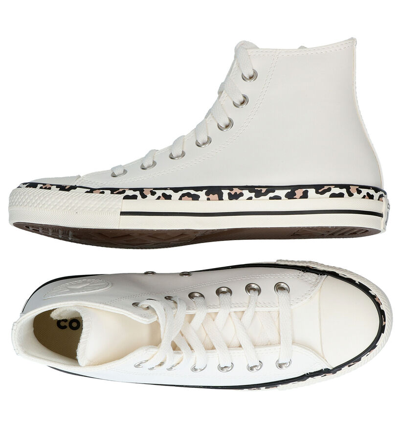 Converse Chuck Taylor AS Witte Sneakers in kunstleer (300604)