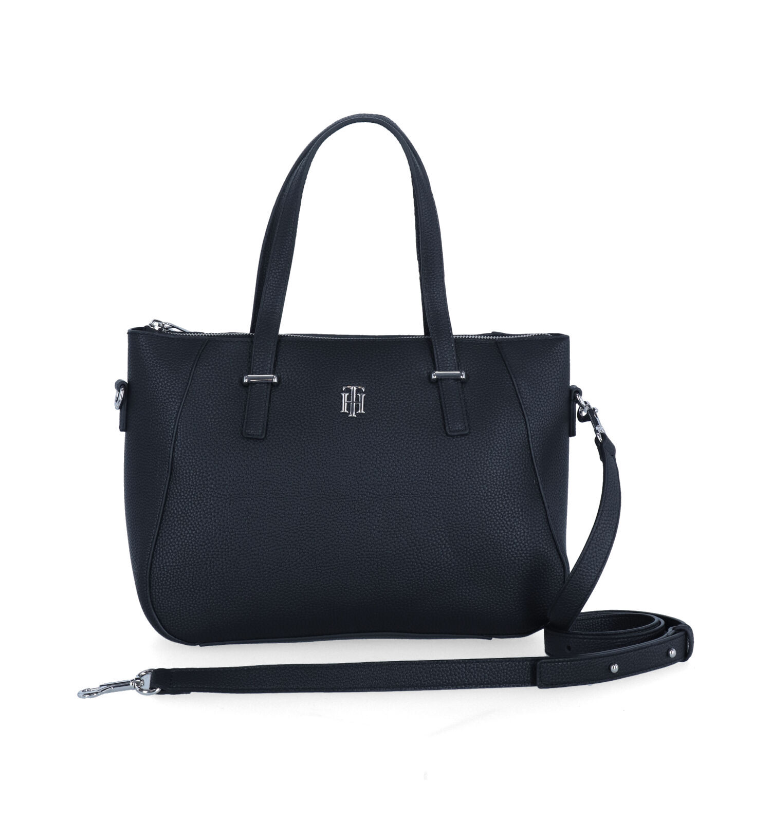 Tommy Hilfiger Element Satchel Zwarte Handtas Dames Handtassen
