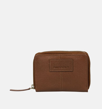 Burkely Portemonnees Zwart/Beige/Bruin/Blauw