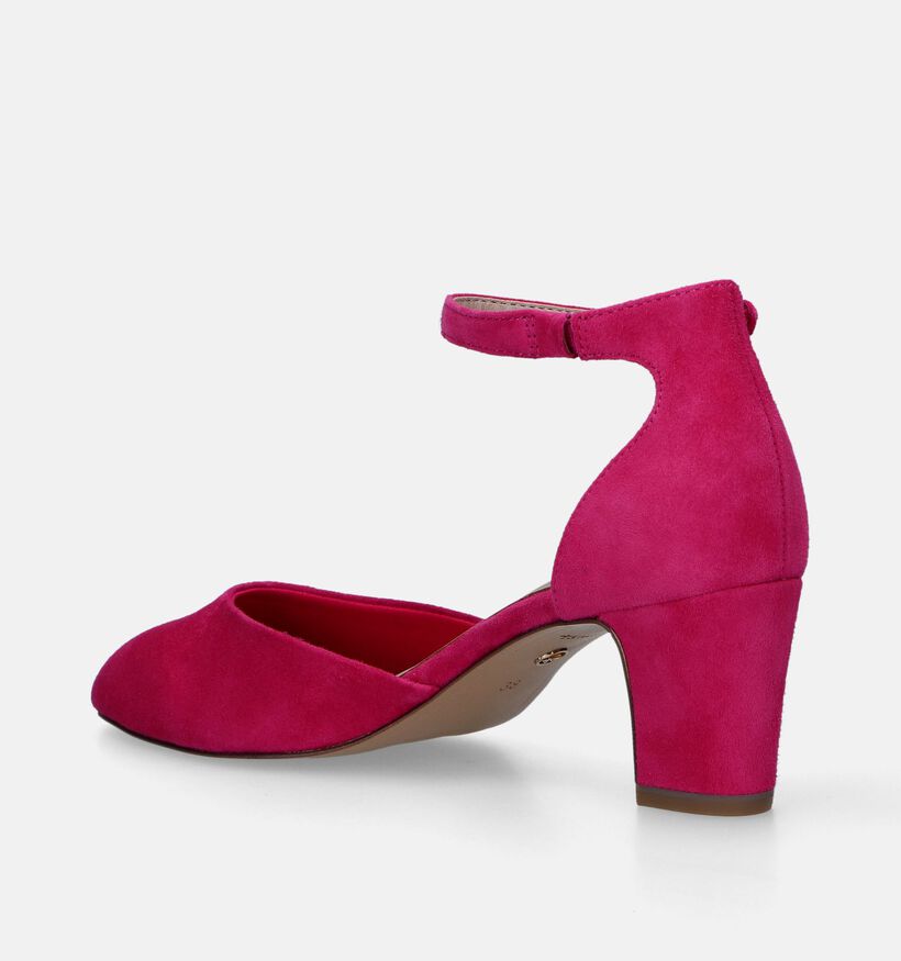 Tamaris Escarpins avec sangle en Fuchsia pour femmes (335901)