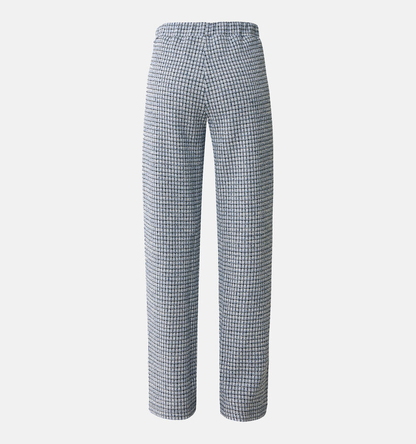 Mexx Pantalon jaquard knit en Bleu pour femmes (353227)