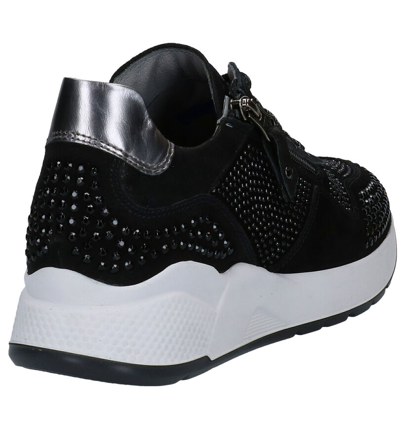 NeroGiardini Zwarte Sneakers in nubuck (278975)