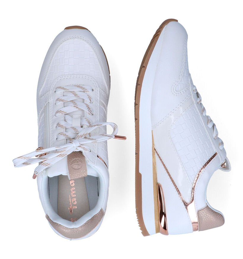 Tamaris Baskets casual en Blanc en simili cuir (302751)