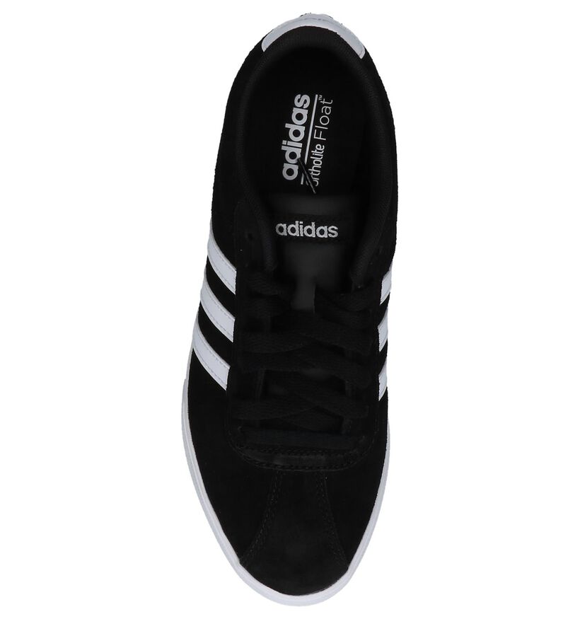 Roze Sneakers adidas Courtset in daim (237037)