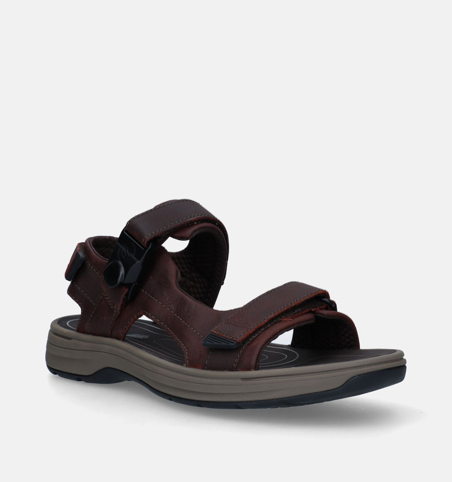 Clarks Saltway Trail Bruine Sandalen Heren Sandalen Outdoorschoenen Online op TORFS.BE