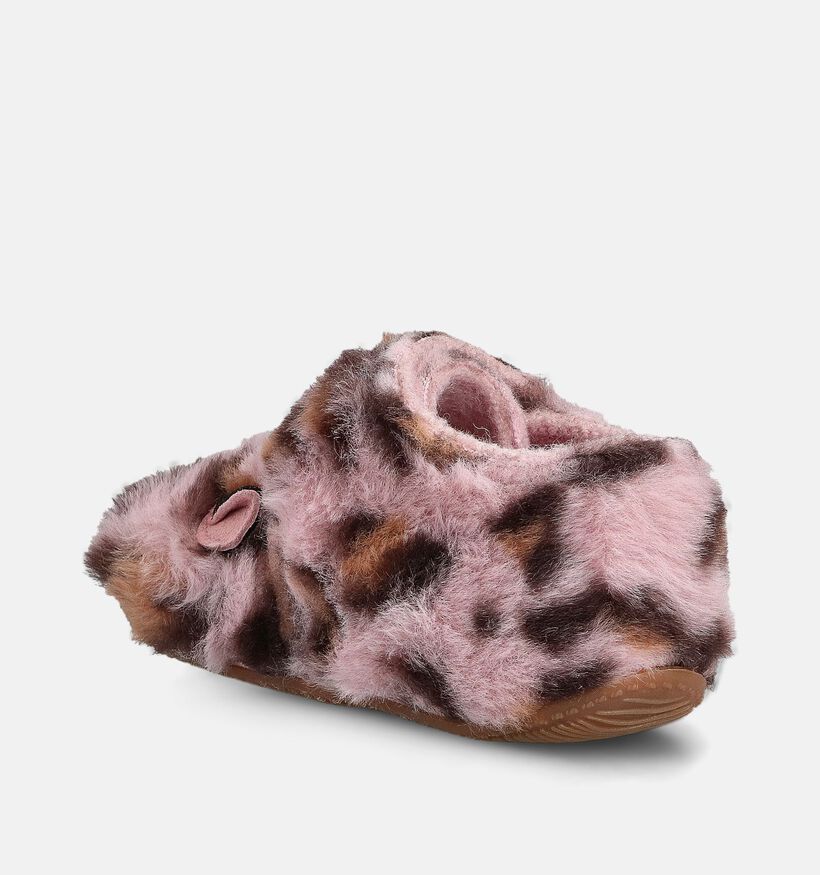 Living Kitzbühel Pantoufles fermées en Rose pour filles (373734)