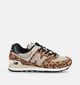 New Balance 574 Baskets basses en Marron pour femmes (374981) - pour semelles orthop&eacute;diques
