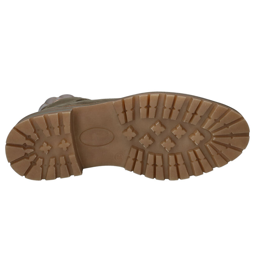 Dazzle Boots à lacets en Bleu foncé pour femmes (256593)