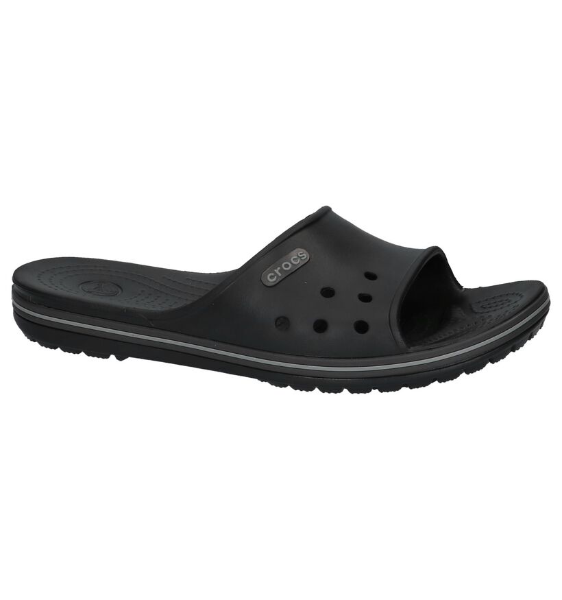 Zwarte Crocs Crocband Slippers, , pdp