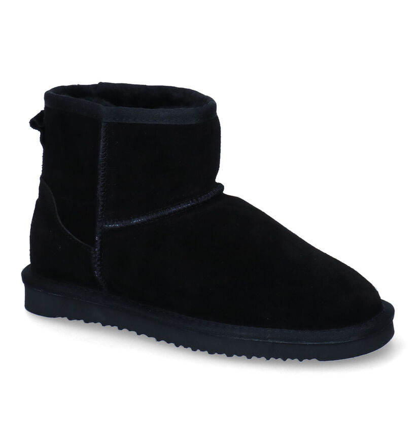 Hampton Bays Blauwe Boots in daim (300086)