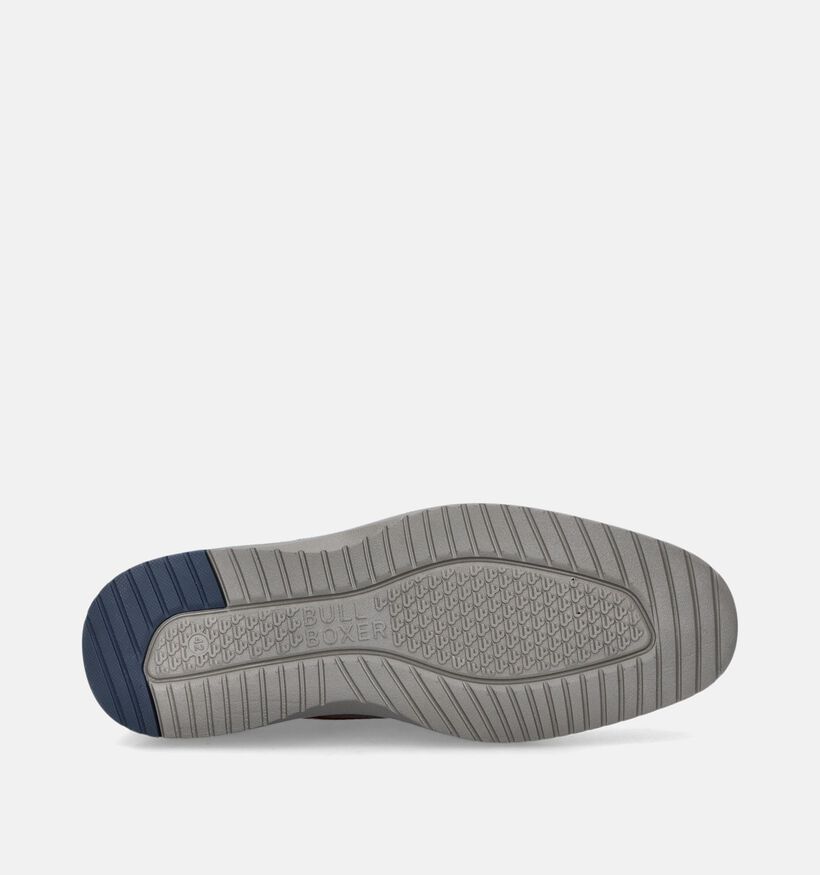 Bullboxer Cognac Veterschoenen voor heren (358648) - geschikt voor steunzolen