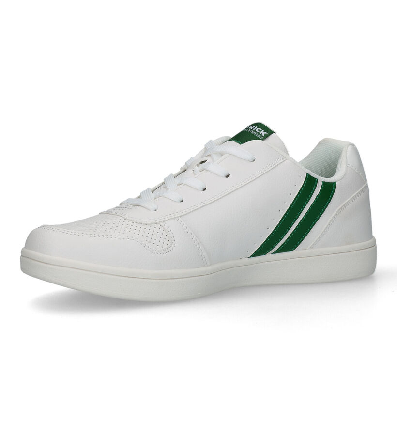 Patrick Baskets basses en Blanc pour hommes (326289)