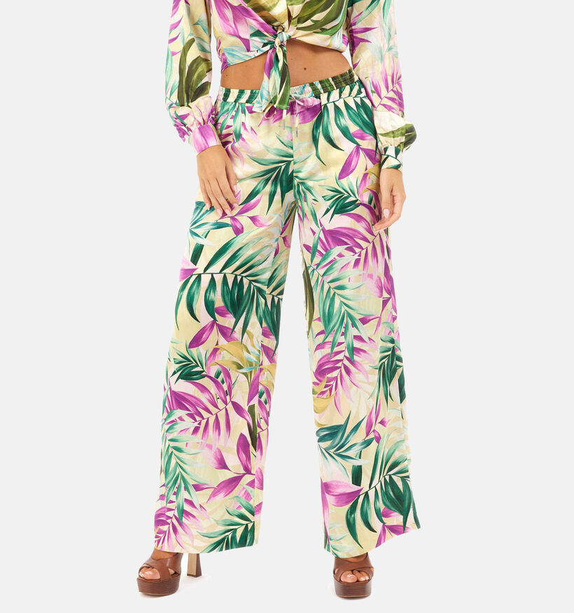 Guess Groene Wijde broek voor dames (354561)