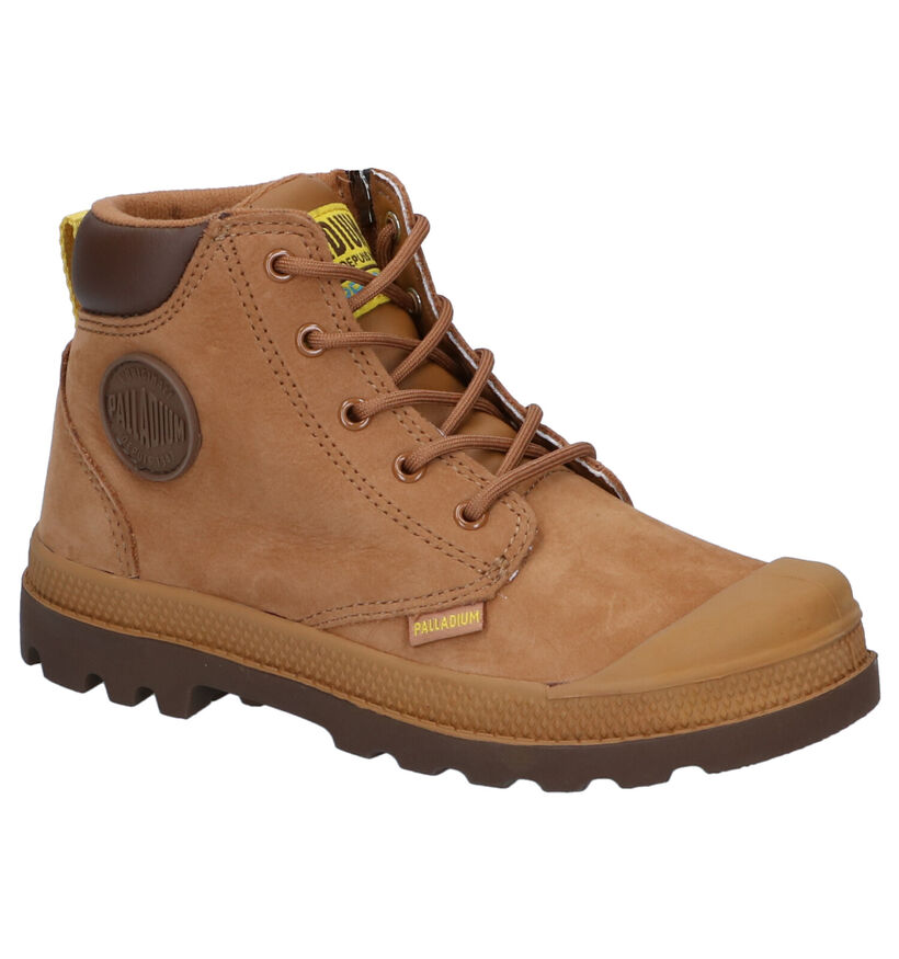 Palladium Pampa Cognac Boots voor jongens (293932)