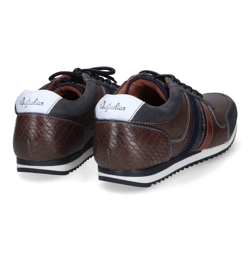 Australian Camaro Chaussures à lacets en Brun en daim (313333)