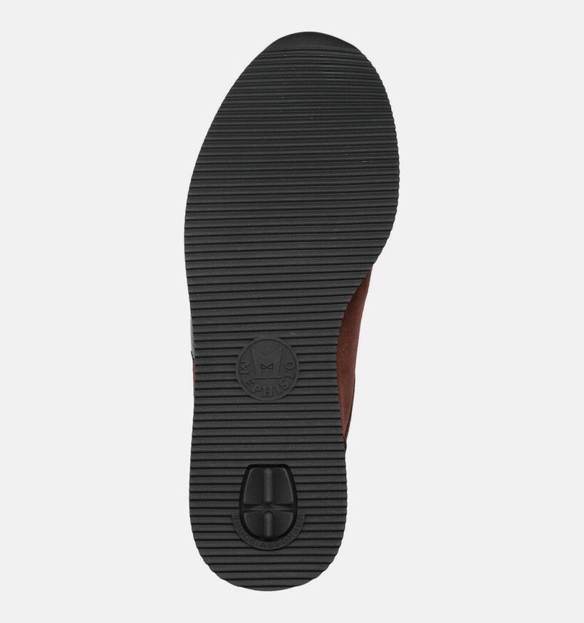 Mephisto Louma Bruine Sneakers met Veters en Rits voor dames (379086) - geschikt voor steunzolen