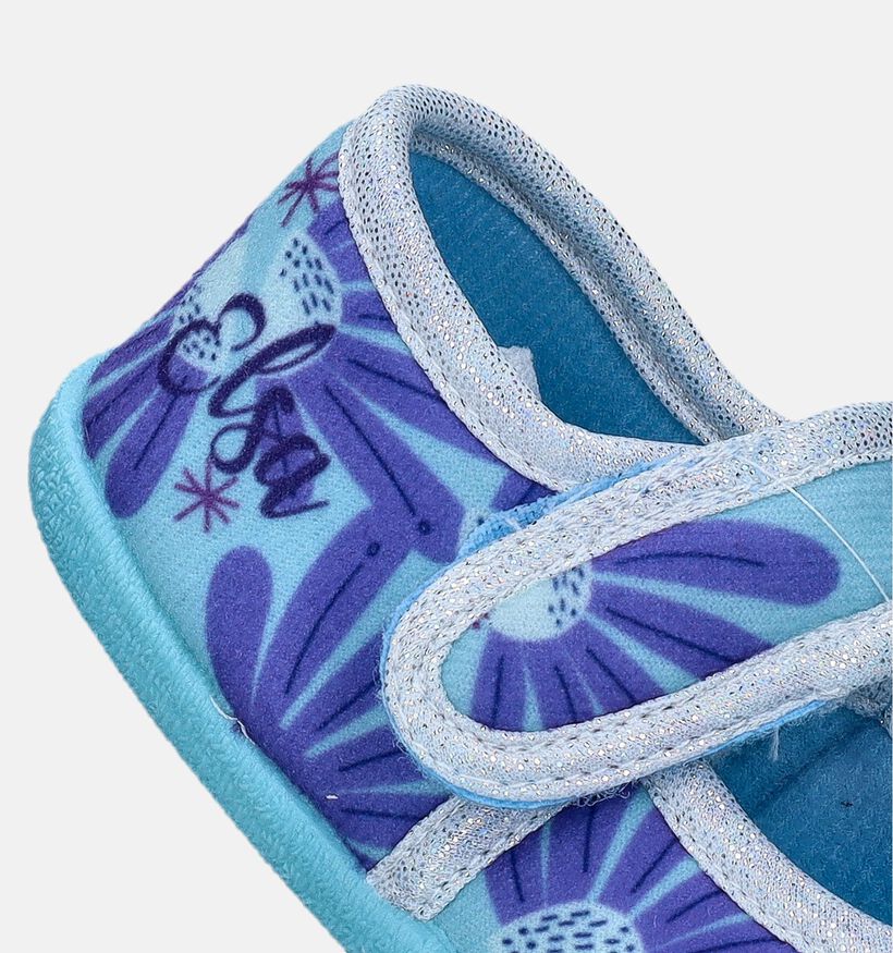 Frozen Pantoufles fermées en Bleu pour filles (347215)