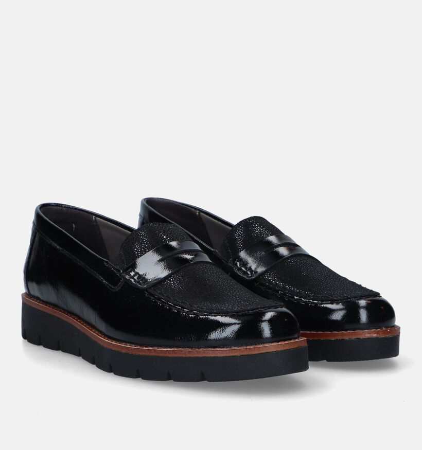 Solemade Zoe 54 Zwarte Mocassins voor dames (331049) - geschikt voor steunzolen