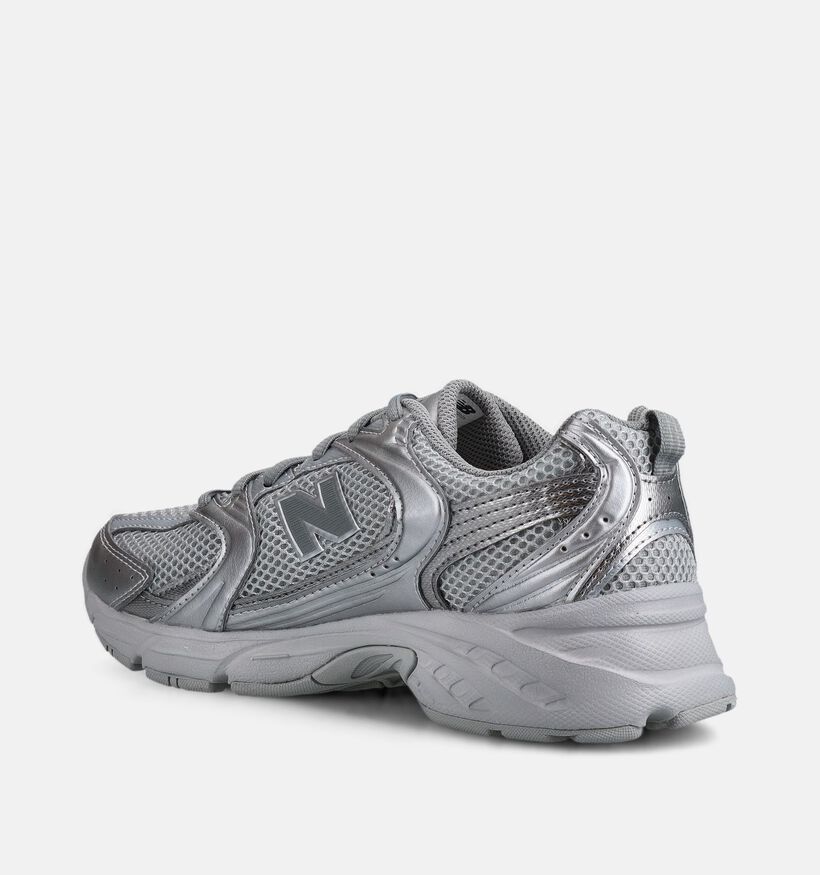 New Balance 530 Baskets en Argent pour femmes (372219) - pour semelles orthop&eacute;diques