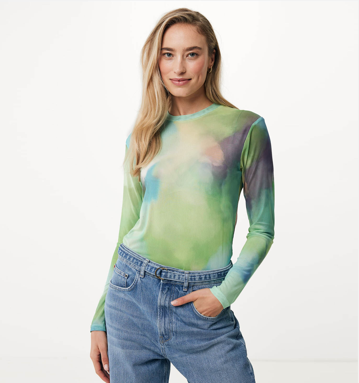 Groen t sales shirt dames