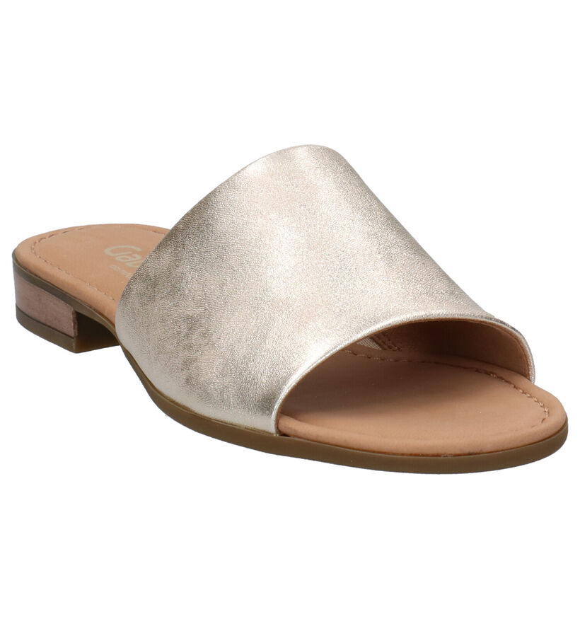 Gabor Nu-pieds en Or en cuir (271623)