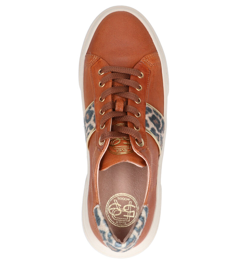 River Woods Cognac Veterschoenen in leer (260285)