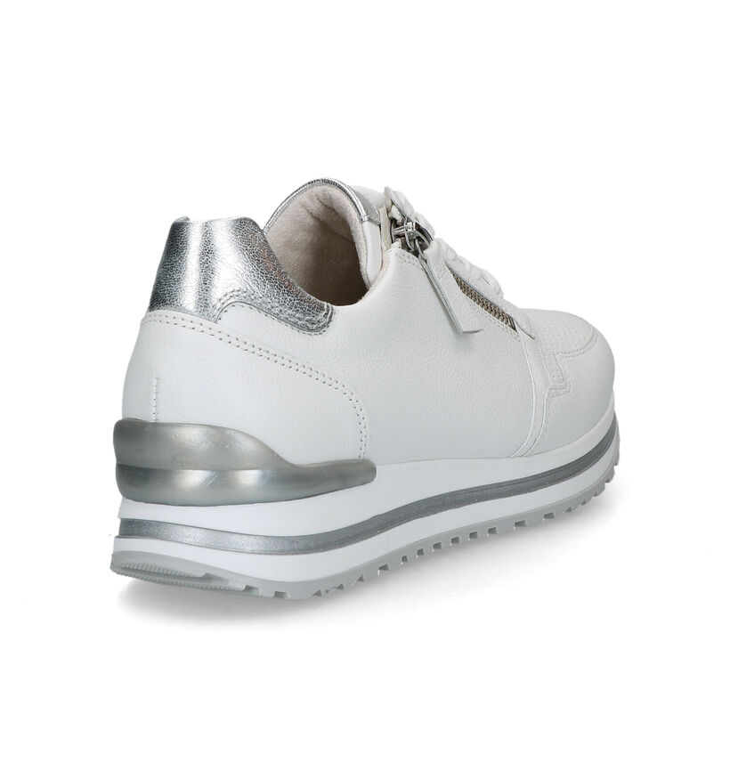 Gabor OptiFit Witte Sneakers in leer (319465)