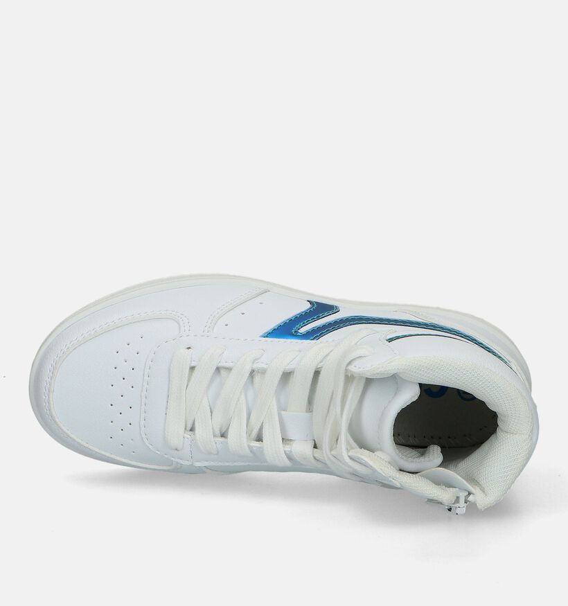 CEMI Witte Hoge sneakers voor jongens, meisjes (330919)