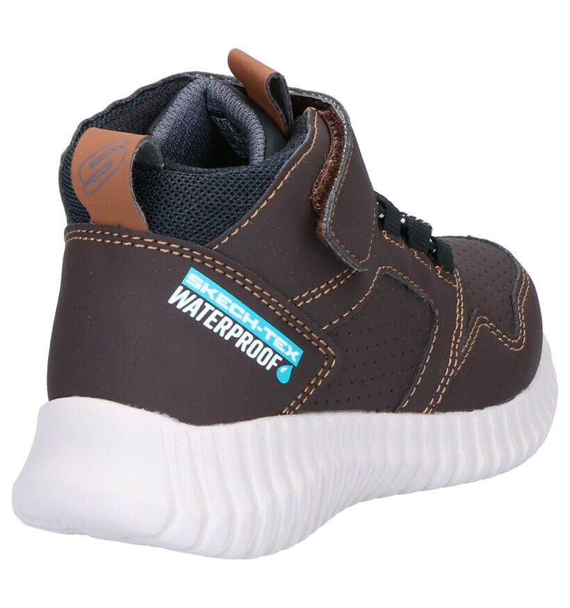 Skechers Bruine Boots in stof (256238)