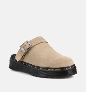 Dr. Martens Slippers Zwart/Beige