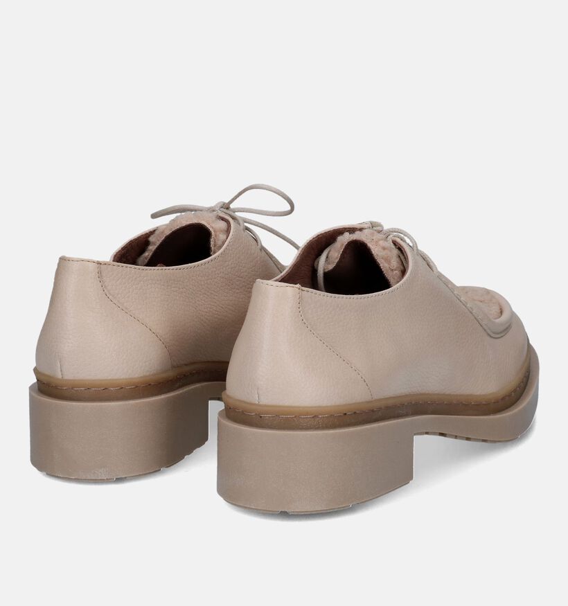 Wonders Taupe Veterschoenen voor dames (317242)