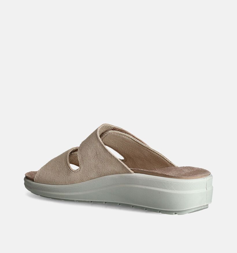 Comfort Plus Slippers op sleehak Goud voor dames (357735)