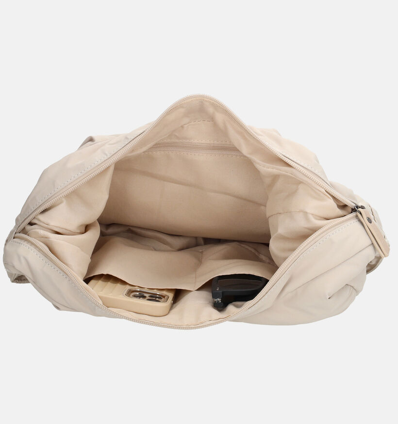 Beagles Ecru Grote Schoudertas voor dames (374357)