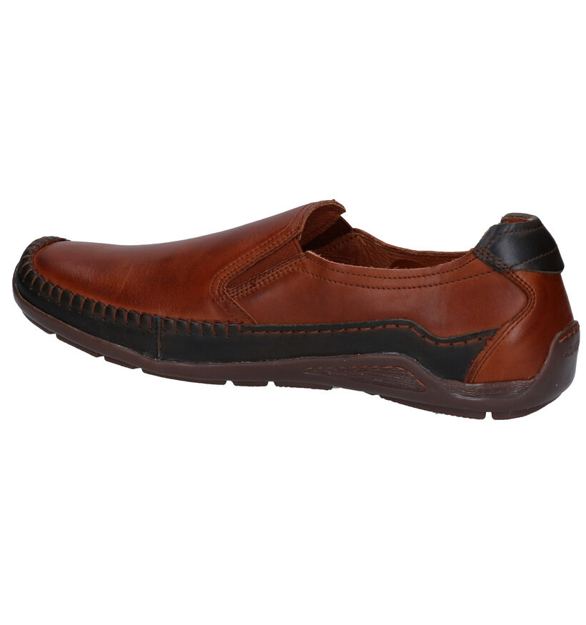 Pikolinos Azores Chaussures sans lacets en Cognac en cuir (289152)