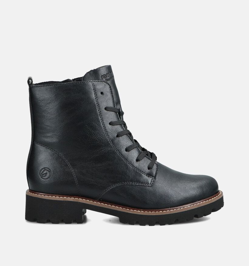 Remonte Boots à lacets en Noir pour femmes (363566) - pour semelles orthopédiques