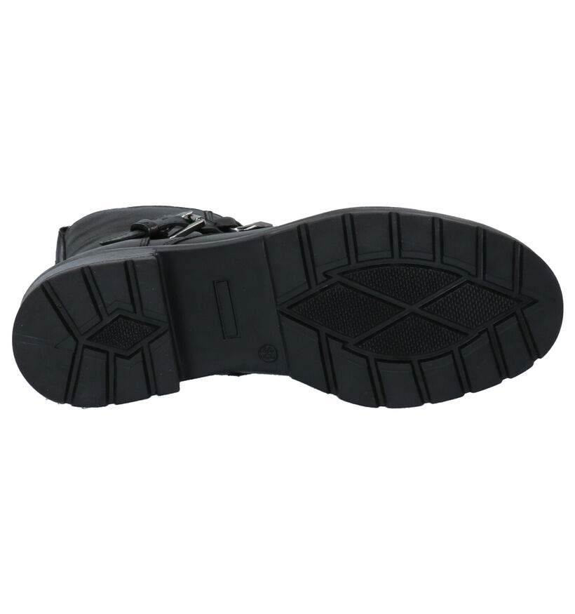 Via Limone Zwarte Boots in leer (258780)