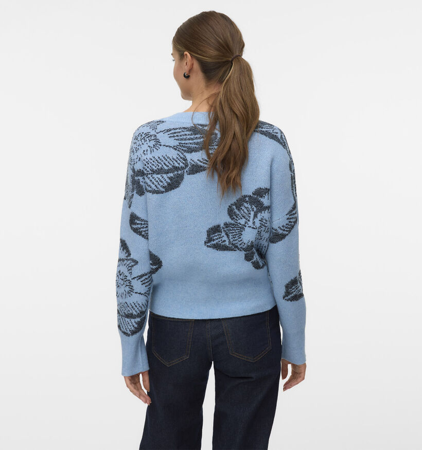 Vero Moda Fairly Pull en Bleu pour femmes (361237)