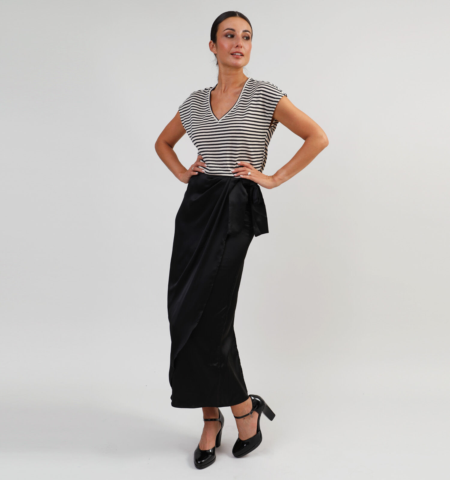Vila Noelle Jupe longue en Noir Femmes Jupes en ligne sur TORFS.BE