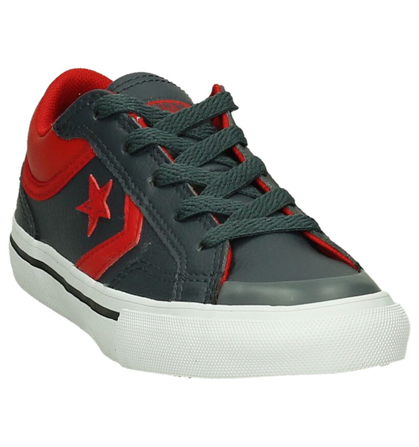 Converse Cons Pro Blaze Low Donker Grijs Sneakers, , pdp