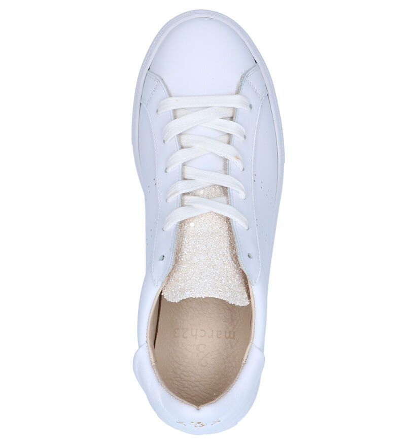 March23 Elmar Sneakers Wit in leer (269422)