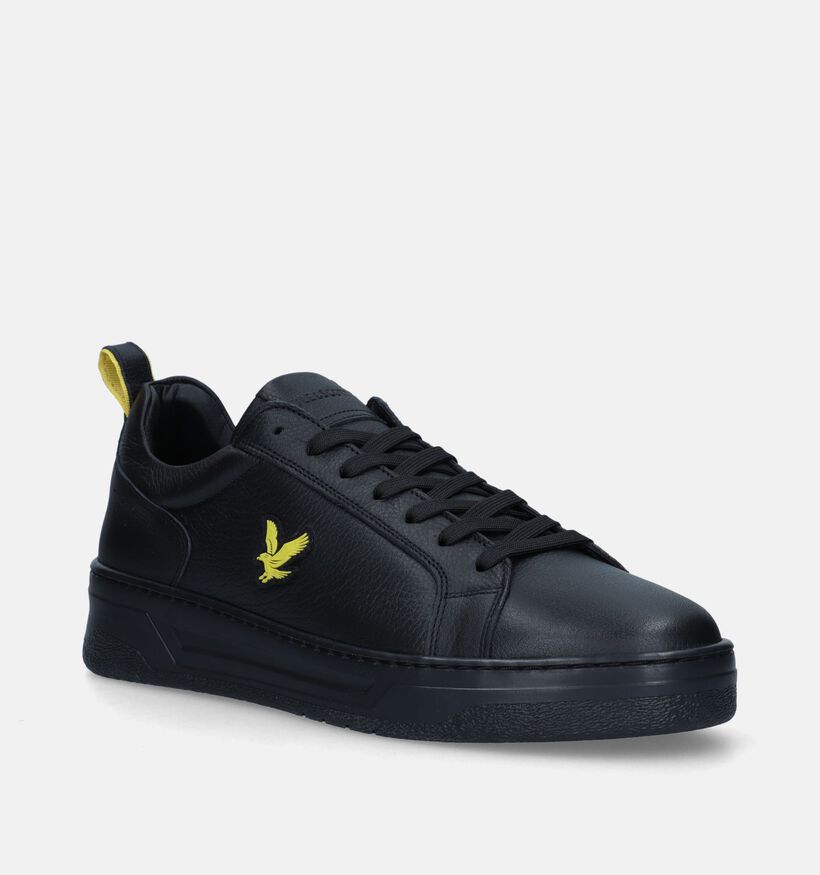 Lyle & Scott Zwarte Veterschoenen voor heren (348700) - geschikt voor steunzolen