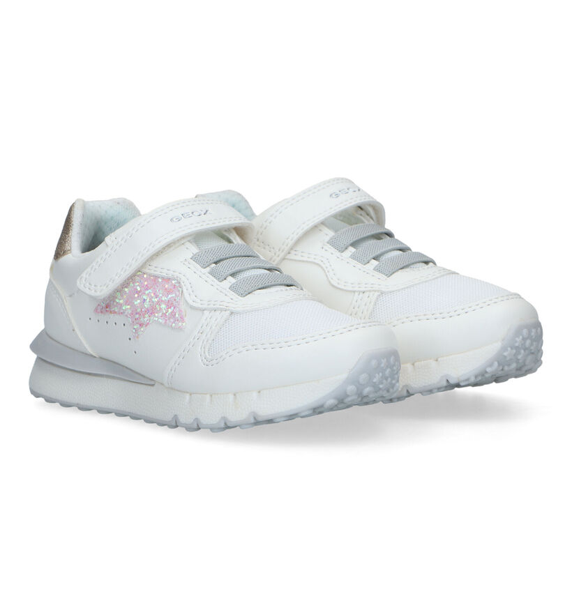 Geox Fastics Baskets en Blanc pour filles (326908)