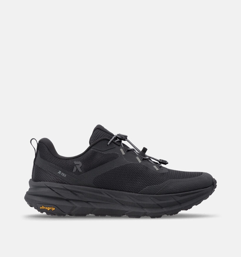Rieker Zwarte Schoenen voor heren (376515) - geschikt voor steunzolen