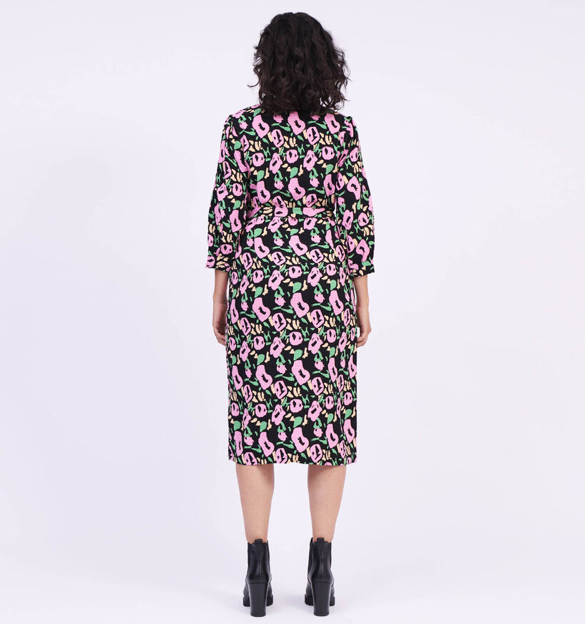 Vila Ravna Robe mi-longue en Noir pour femmes (320305)