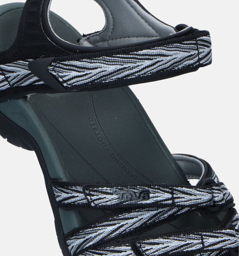 Teva Tirra Zwarte Trekkingsandalen voor dames (354718)