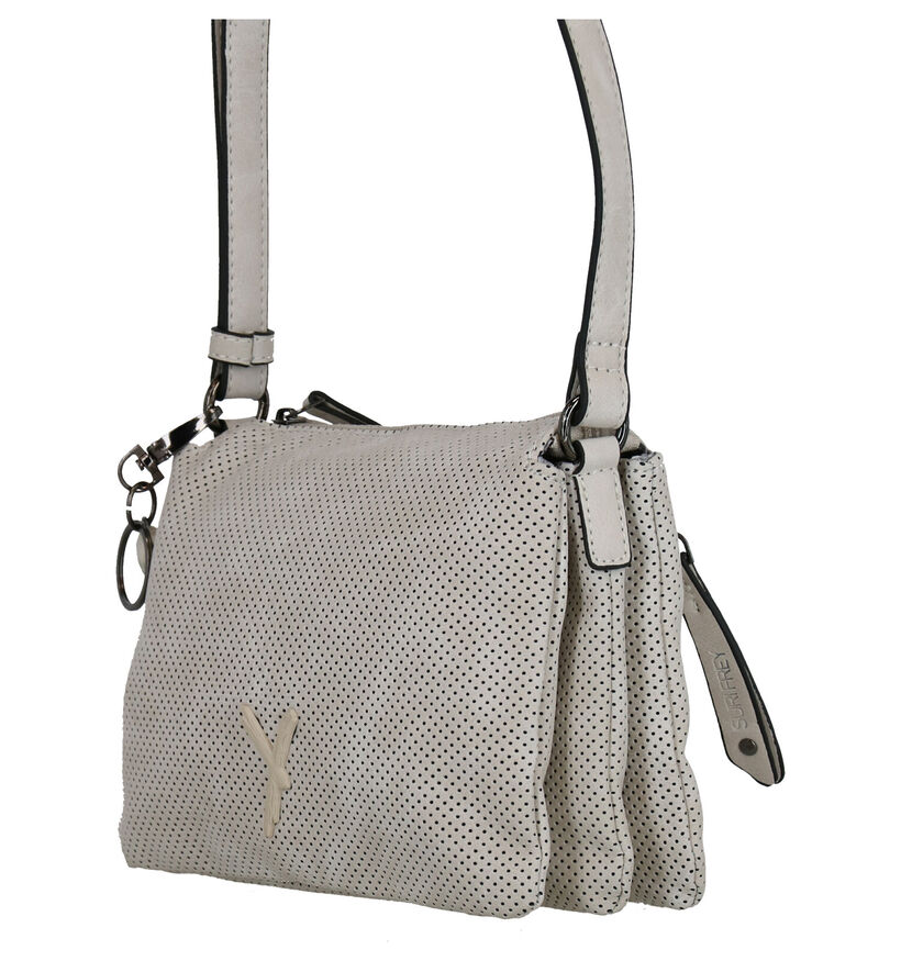 Suri Frey Romy Taupe Crossbody Tas in kunstleer (294441)