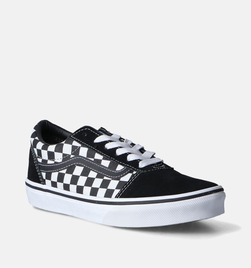 Vans Ward Baskets pour skate en Noir pour filles, garçons (352744)